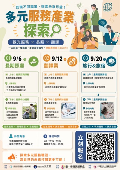 產業鏈工作坊~多元服務產業DM